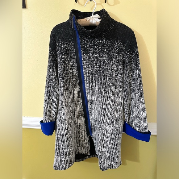 IC by Connie K Asymmetrical Jacket sz Large - Picture 6 of 16